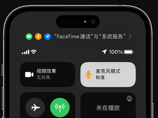 天长苹果授权维修网点分享iPhone在通话时让你的声音更清晰 