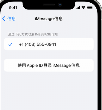 天长apple维修iPhone上无法正常发送iMessage信息 