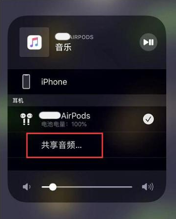 天长苹果14音频维修点分享iPhone14音频共享设置方法 