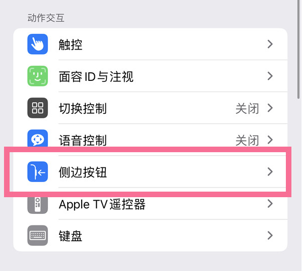 天长苹果14维修店分享iPhone14 Plus侧键双击下载功能关闭方法 